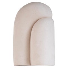 Applique Sète Unique in gres bianco Chamotte di Alice Lahana Studio