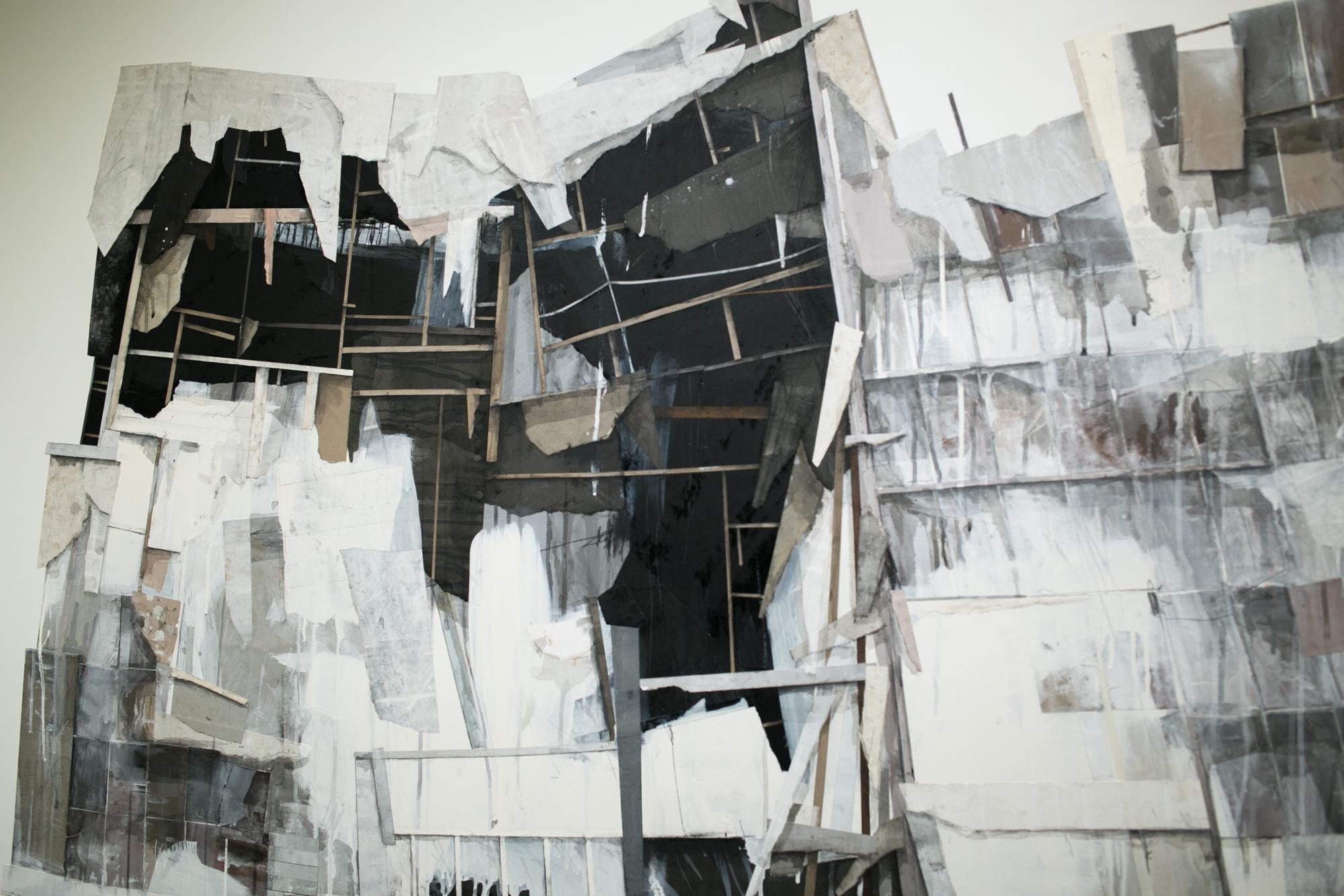 Pile VIII - Contemporary Painting by Seth Clark