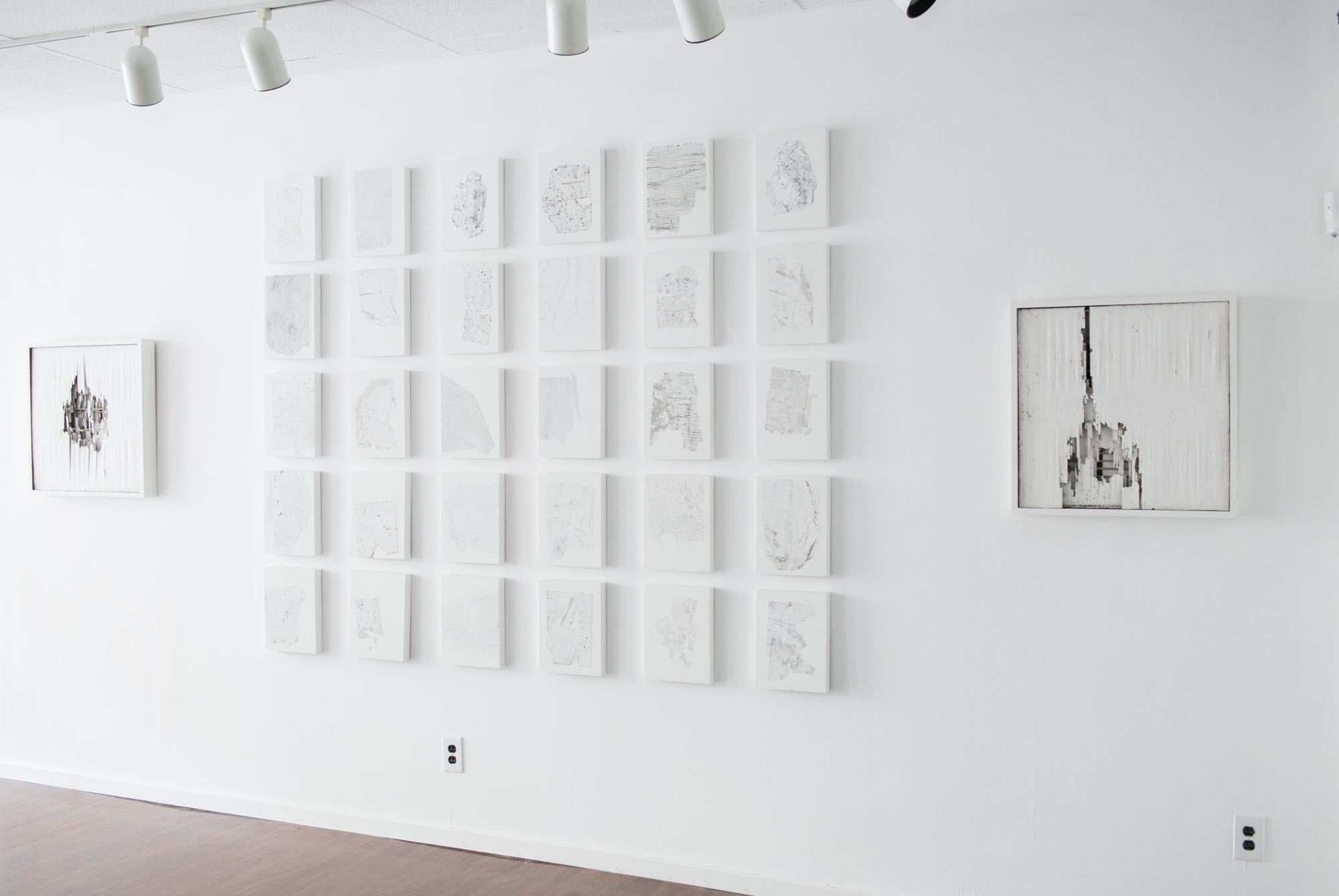 Fragmentation Installation Series No. 13 - Abstract Mixed Media Art by Seth Clark