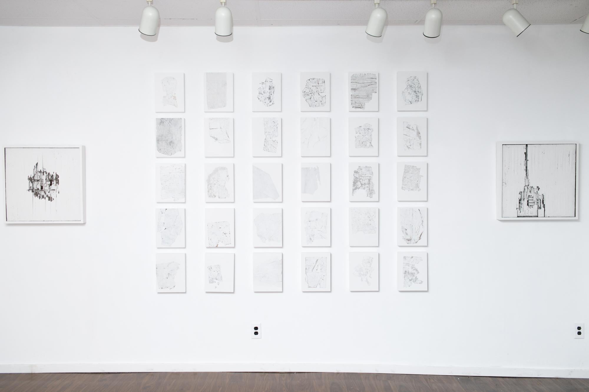 Serie di installazioni sulla frammentazione n. 31 - Mixed Media Art Astratto di Seth Clark