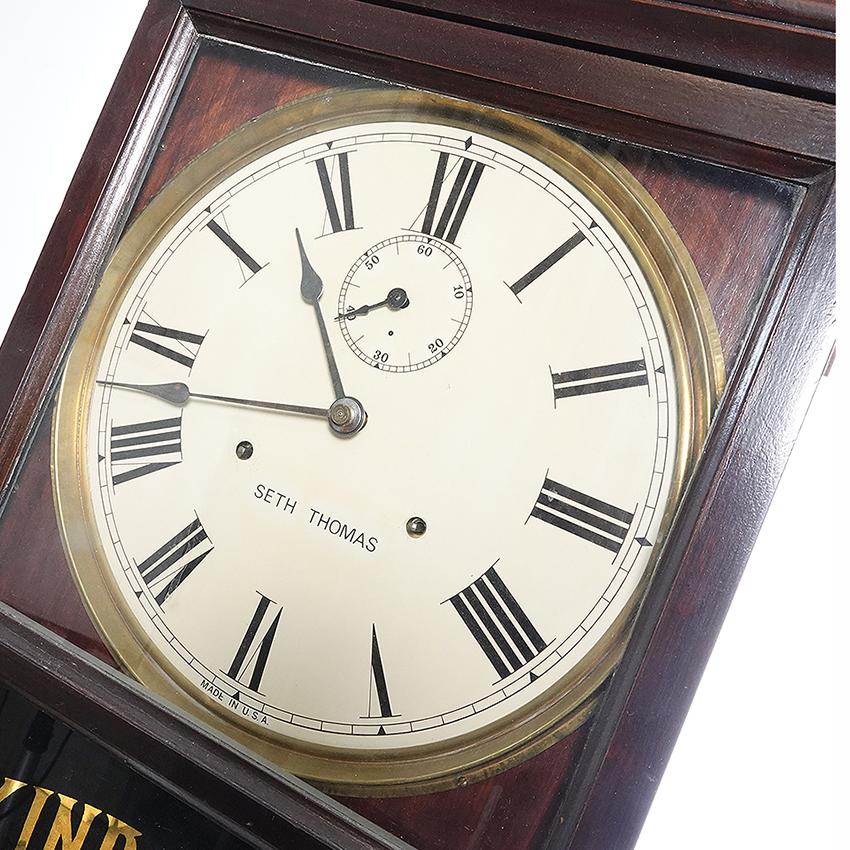 antique advertising clocks