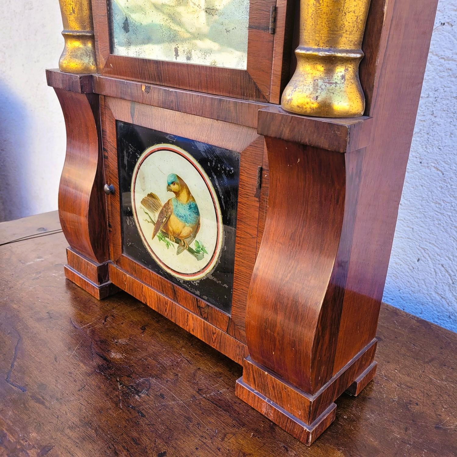 Seth Thomas, American Wall Clock, 19th Century For Sale 6