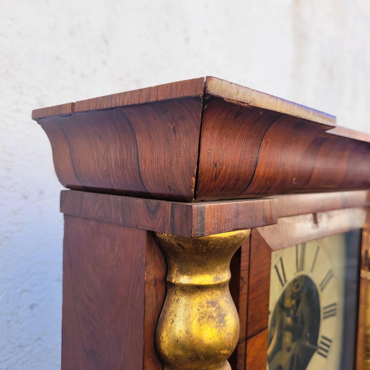 Seth Thomas, American Wall Clock, 19th Century For Sale 9