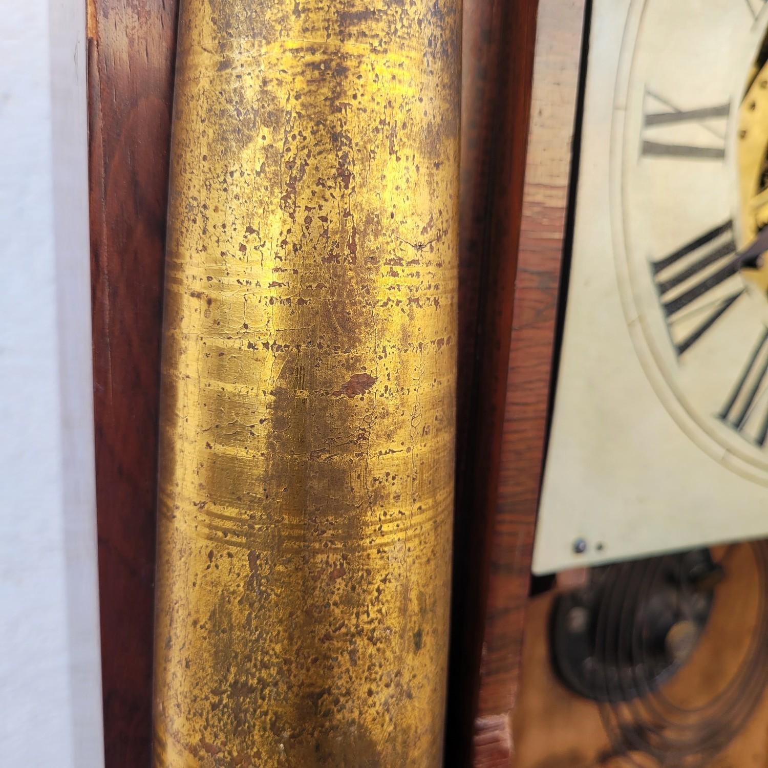 Seth Thomas, American Wall Clock, 19th Century For Sale 2