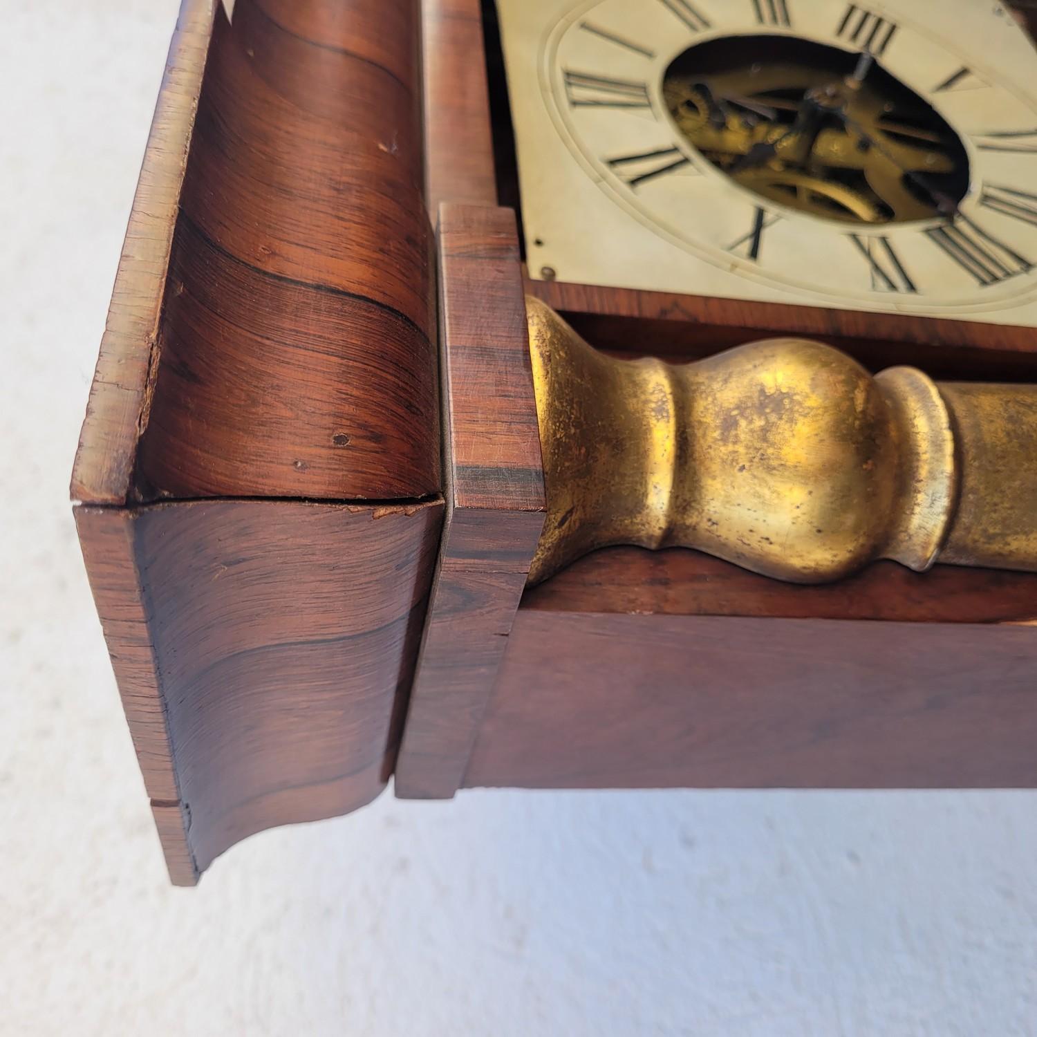 Seth Thomas, American Wall Clock, 19th Century For Sale 3