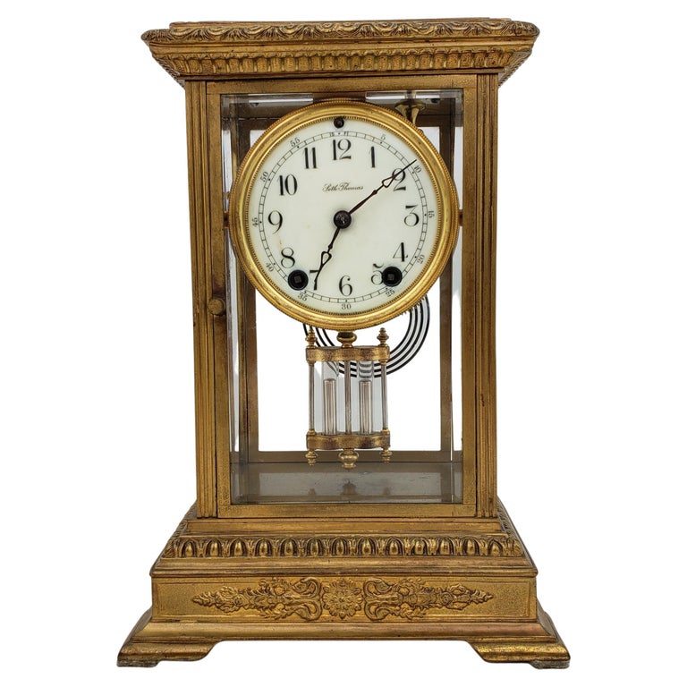 Seth Thomas Antique Mantel Clock For Sale at 1stDibs seth thomas