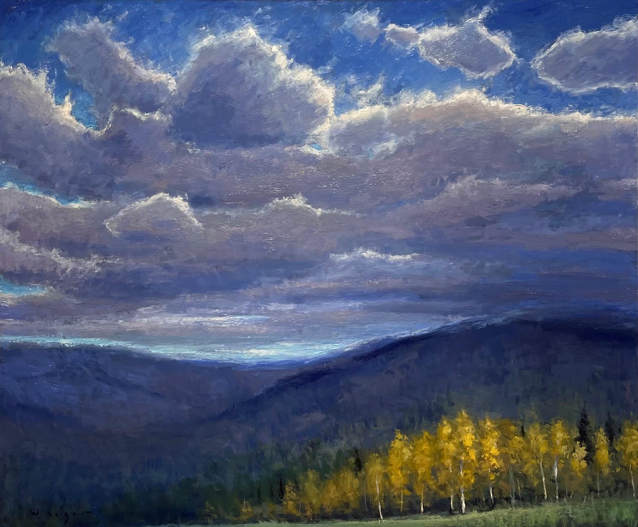 Seth Winegar Landscape Painting - "High Country" Oil Painting