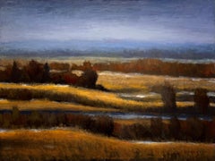 "Patches of Snow and Light" Oil Painting