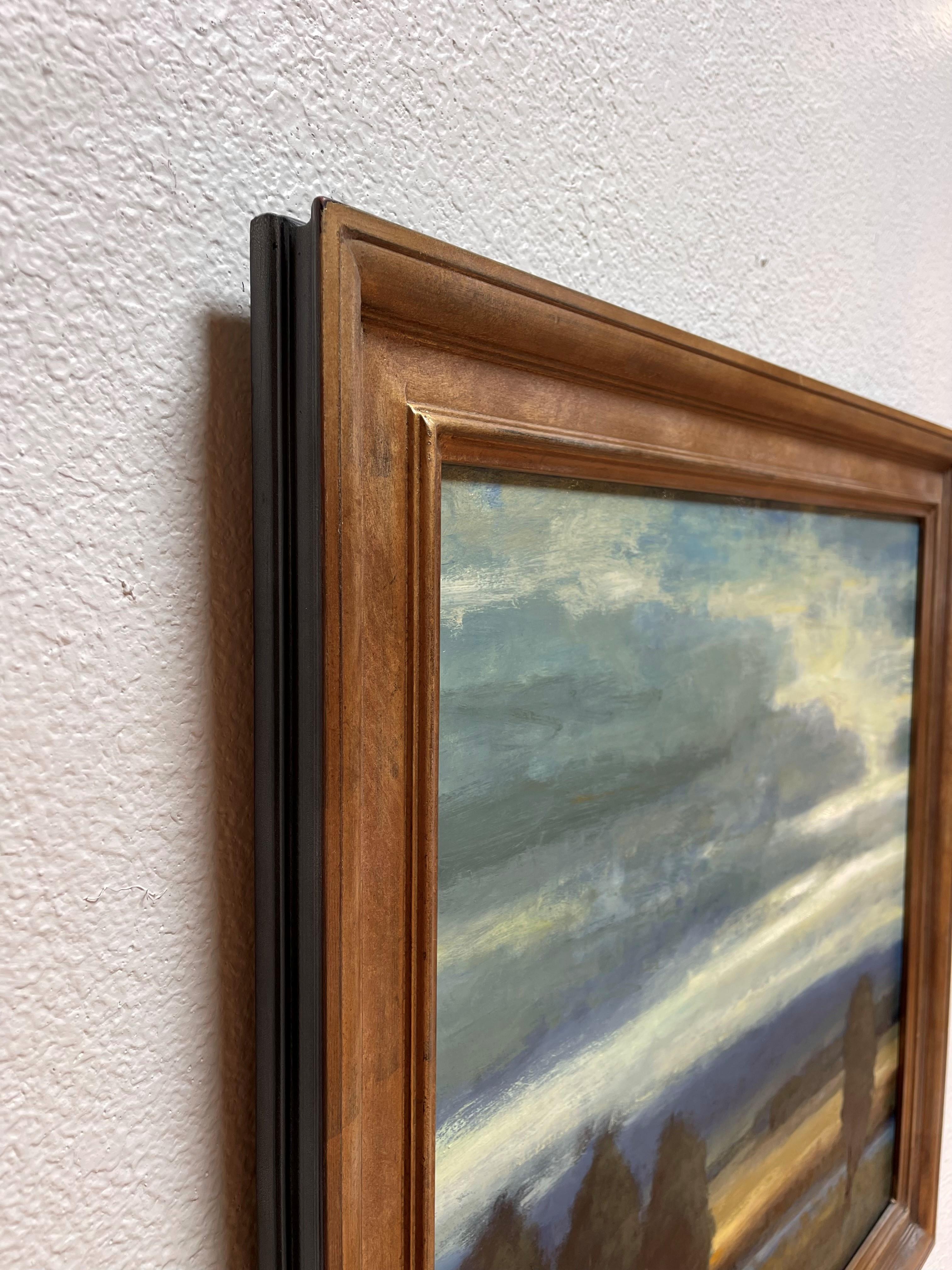 Ombre sul territorio, pittura a olio originale - Painting Realismo di Seth Winegar