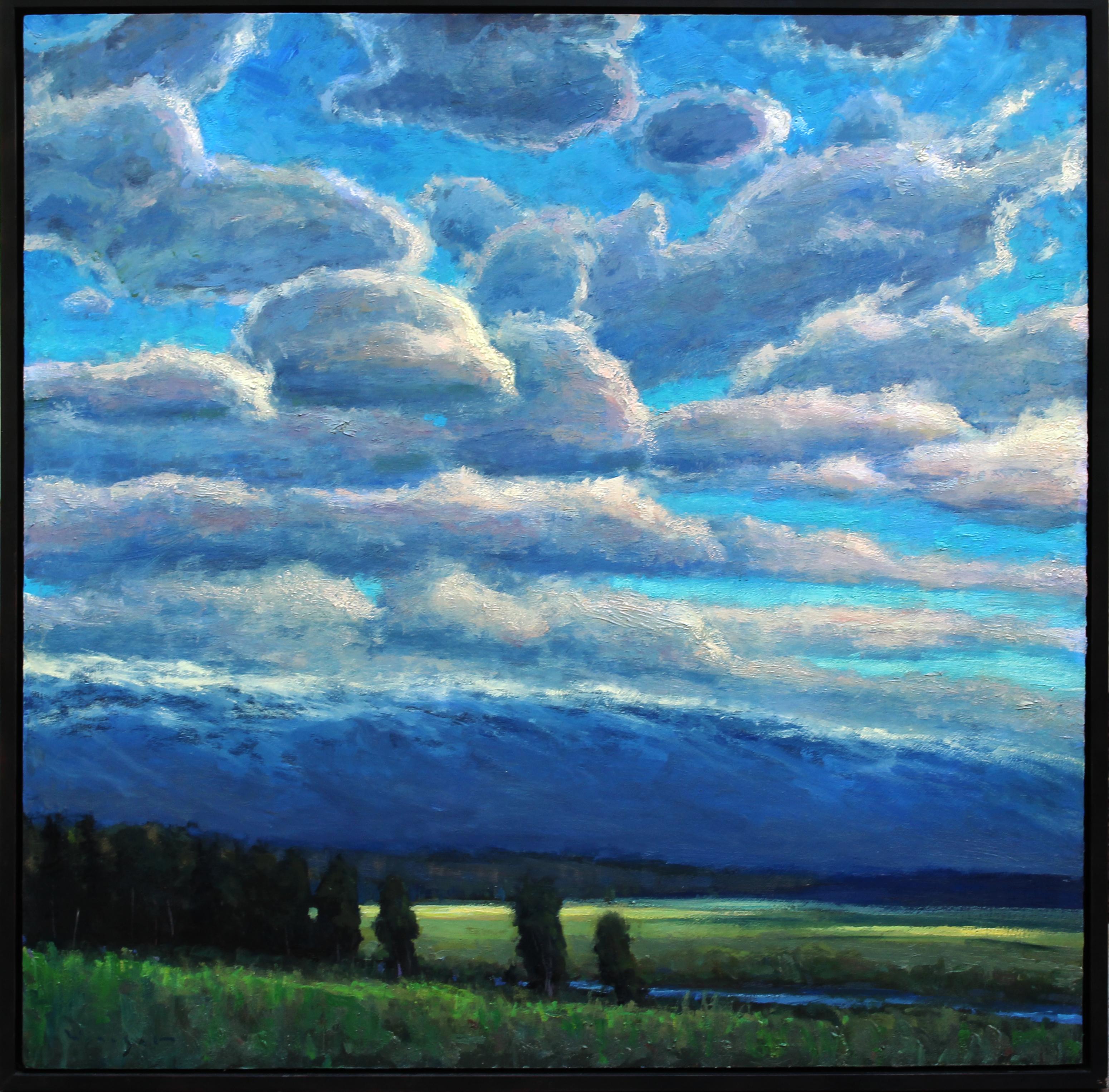 Viaggiatori del cielo - Painting di Seth Winegar