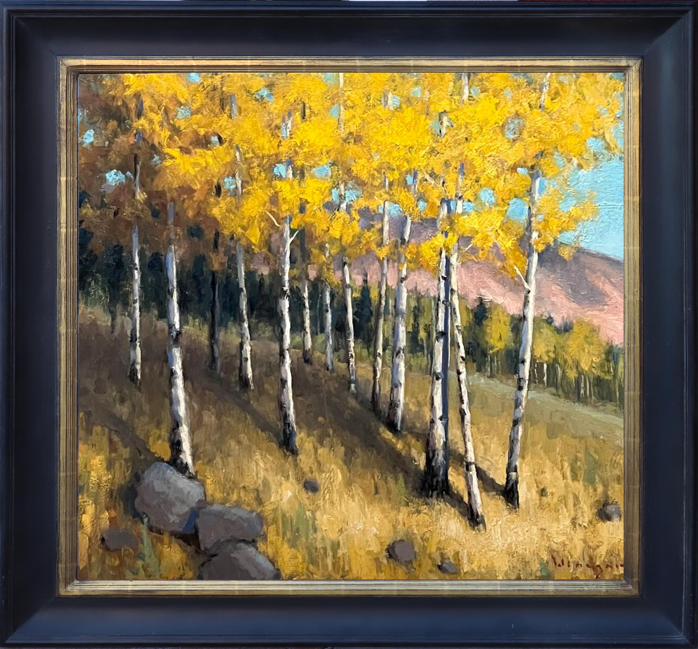 Landscape Painting de Seth Winegar - La familia Aspen