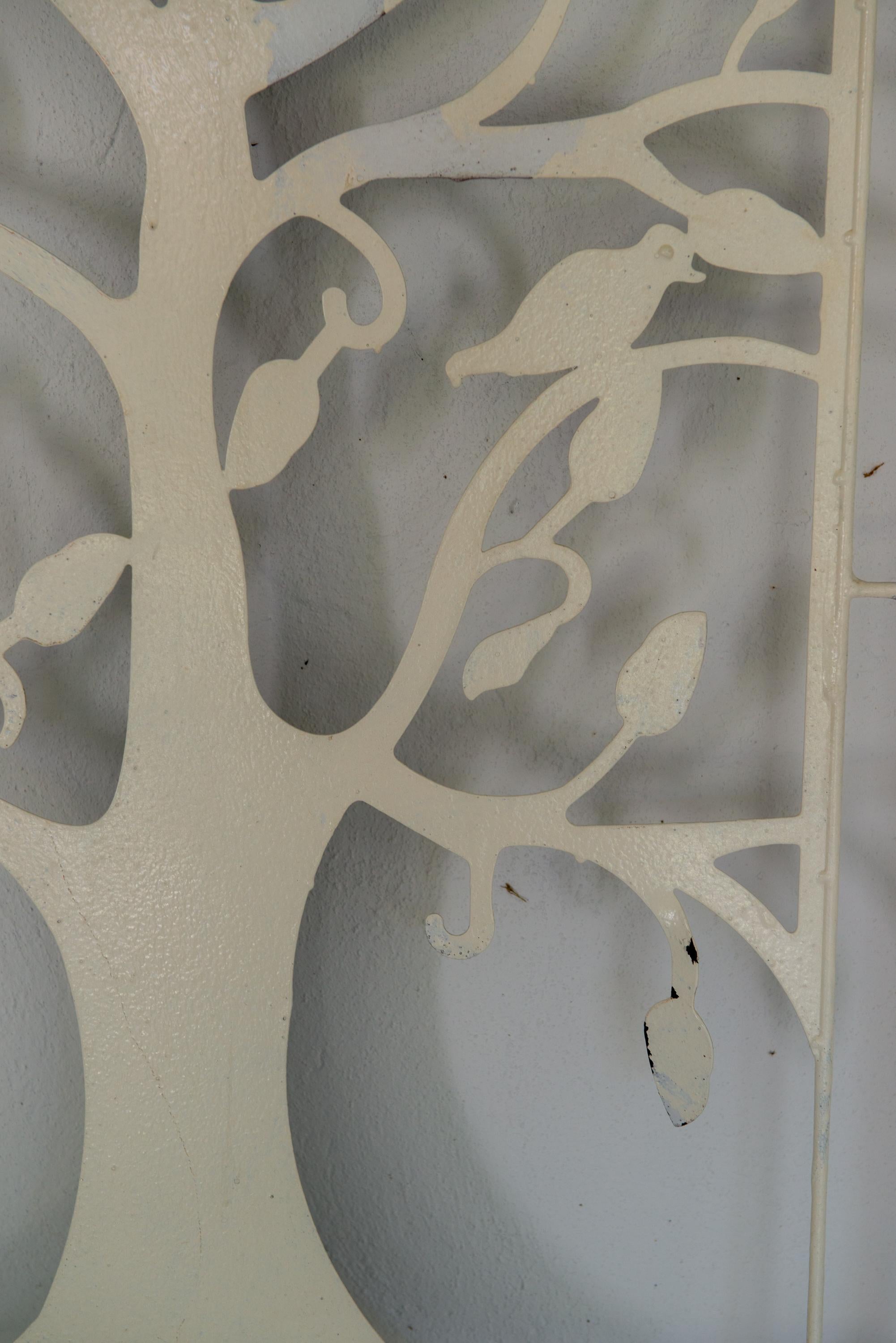 Sets of Metal Garden Tree and Bird Trellises For Sale 8