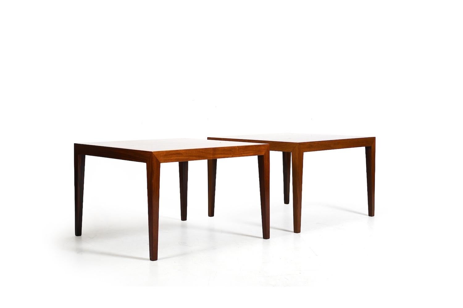Bois Sett Coffee Tables by Severin Hansen for Haslev Møbelsnedkeri en vente