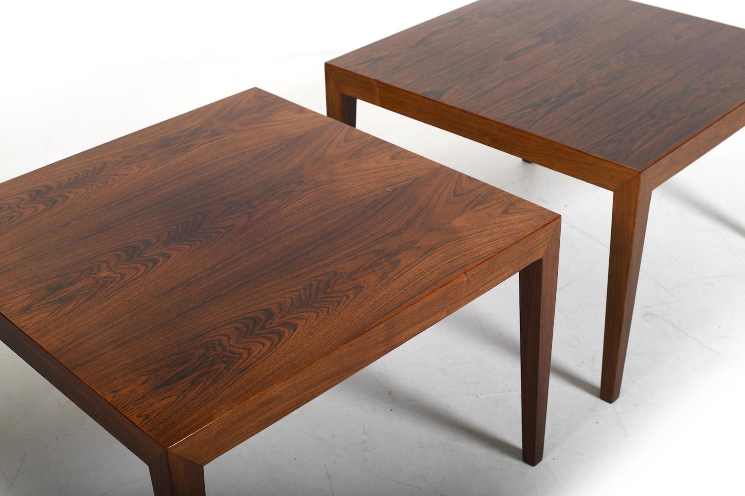 Sett Coffee Tables by Severin Hansen for Haslev Møbelsnedkeri en vente 1