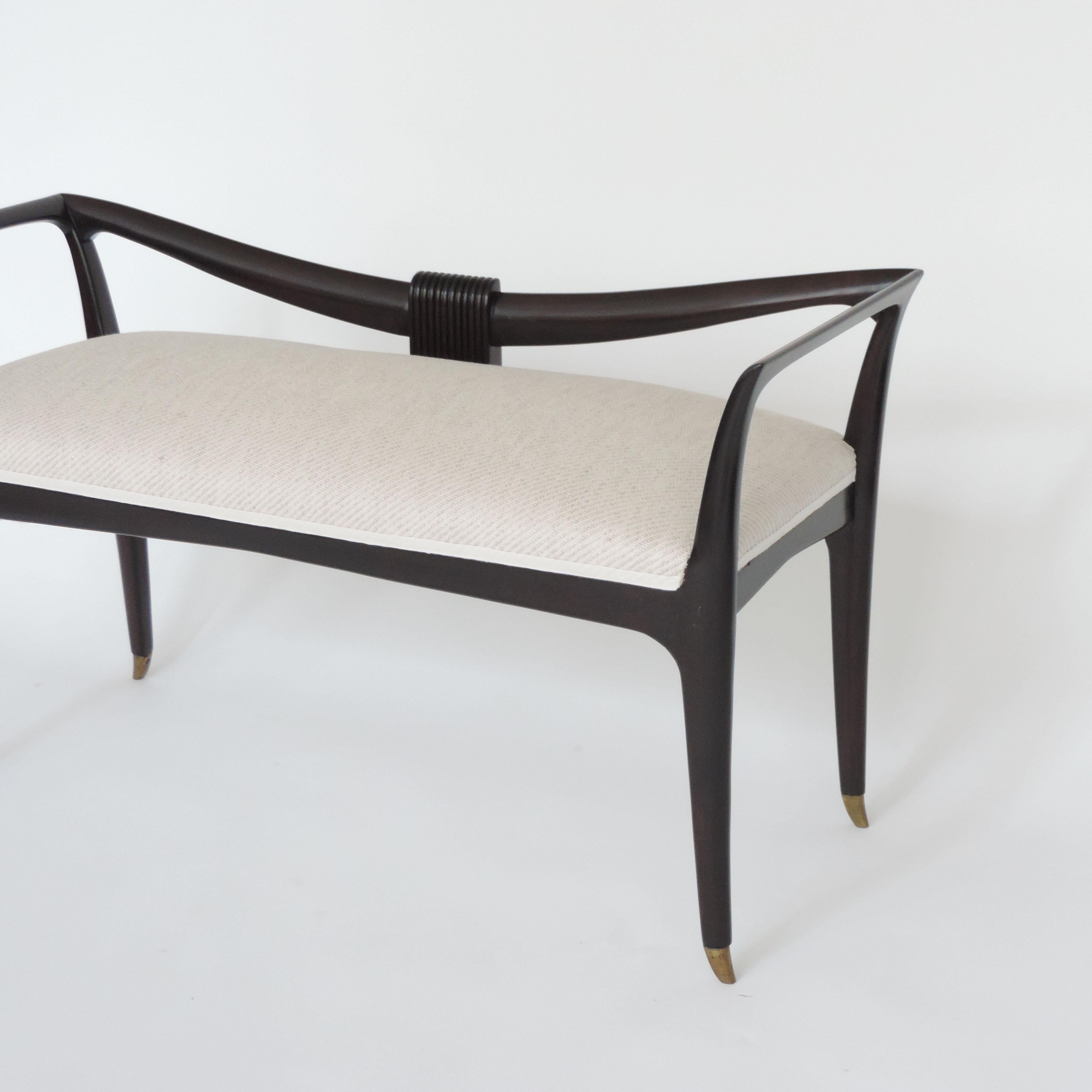 Settee Attributed to Emilio Lancia, Italy, 1940s In Good Condition In Milan, IT