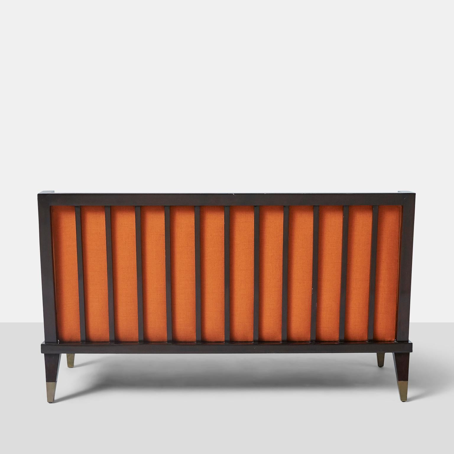 Lacquered Settee by Mito Block Brothers
