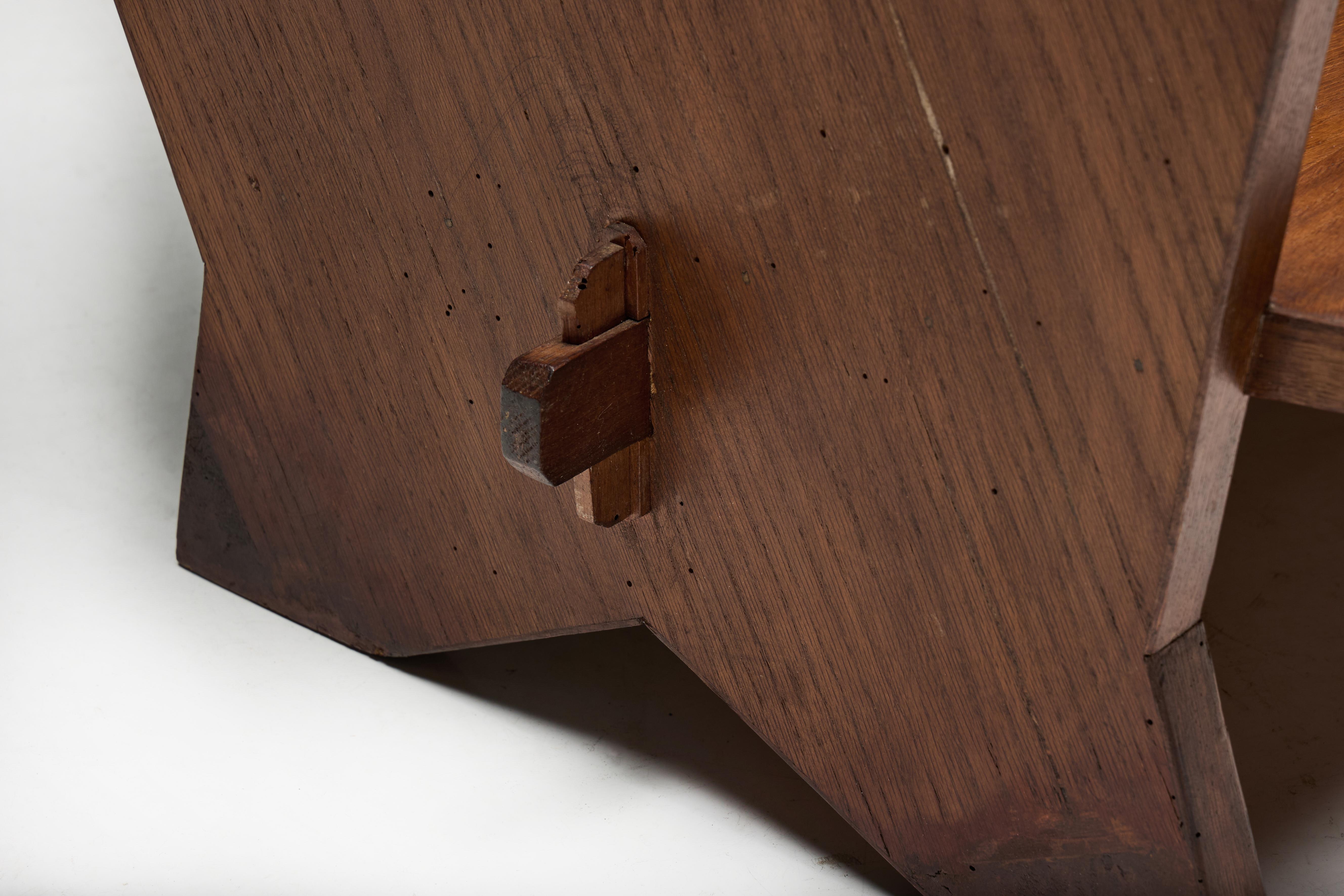 Hêtre Settee en hêtre teinté, Italie, années 1940 en vente