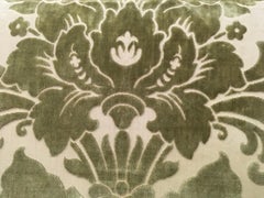 Settee, Late 19th Century, English, Charles II Style, Cut-Velvet