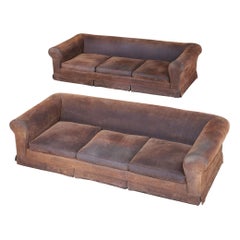 Settee, canapé, paire de 6 places, fait sur-mesure, Terence Conran, Sutton Place