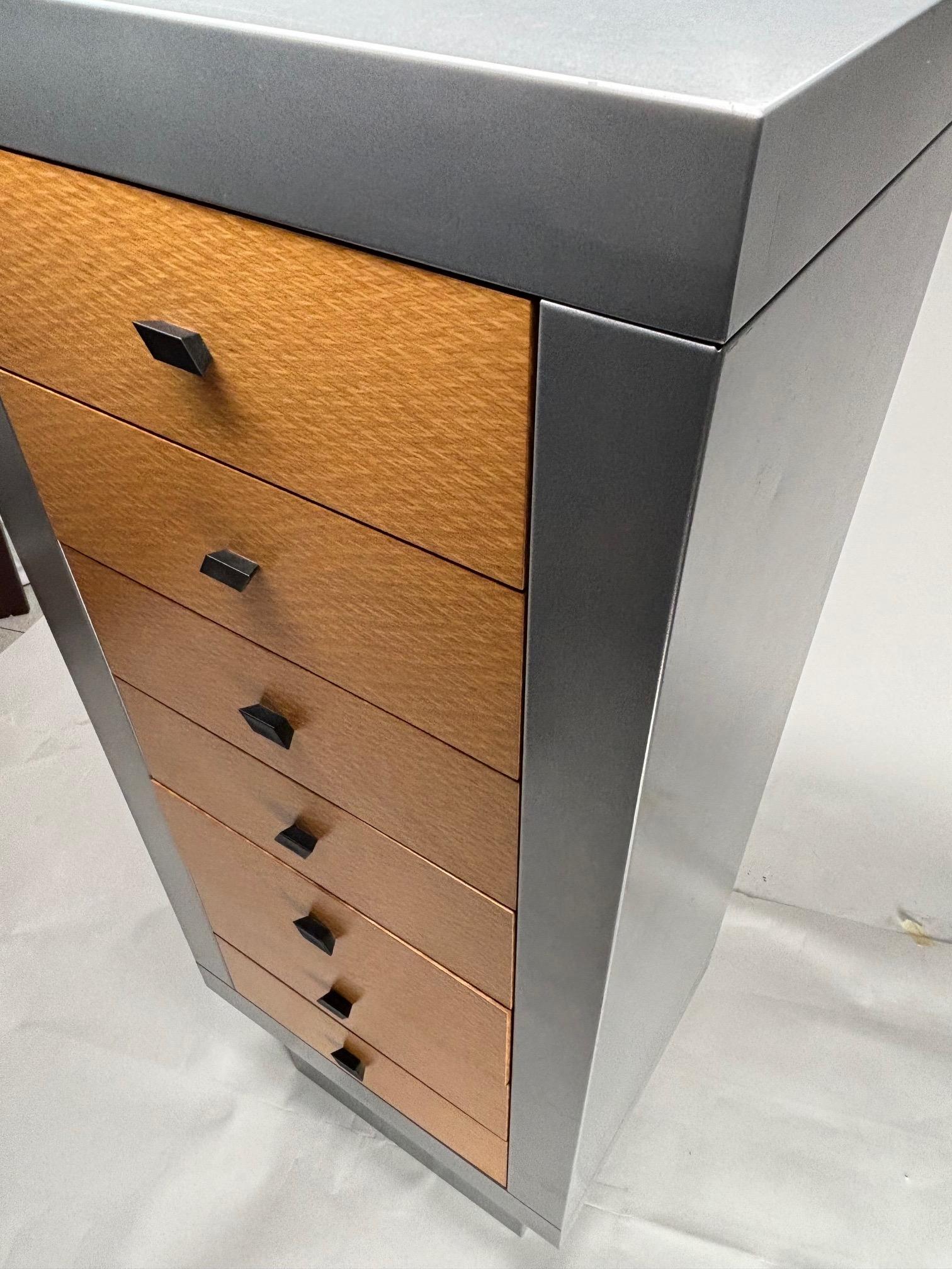 Settimanale Cómoda / Tallboy de Matteo Thun para Bieffeplast, 1985 en venta 2