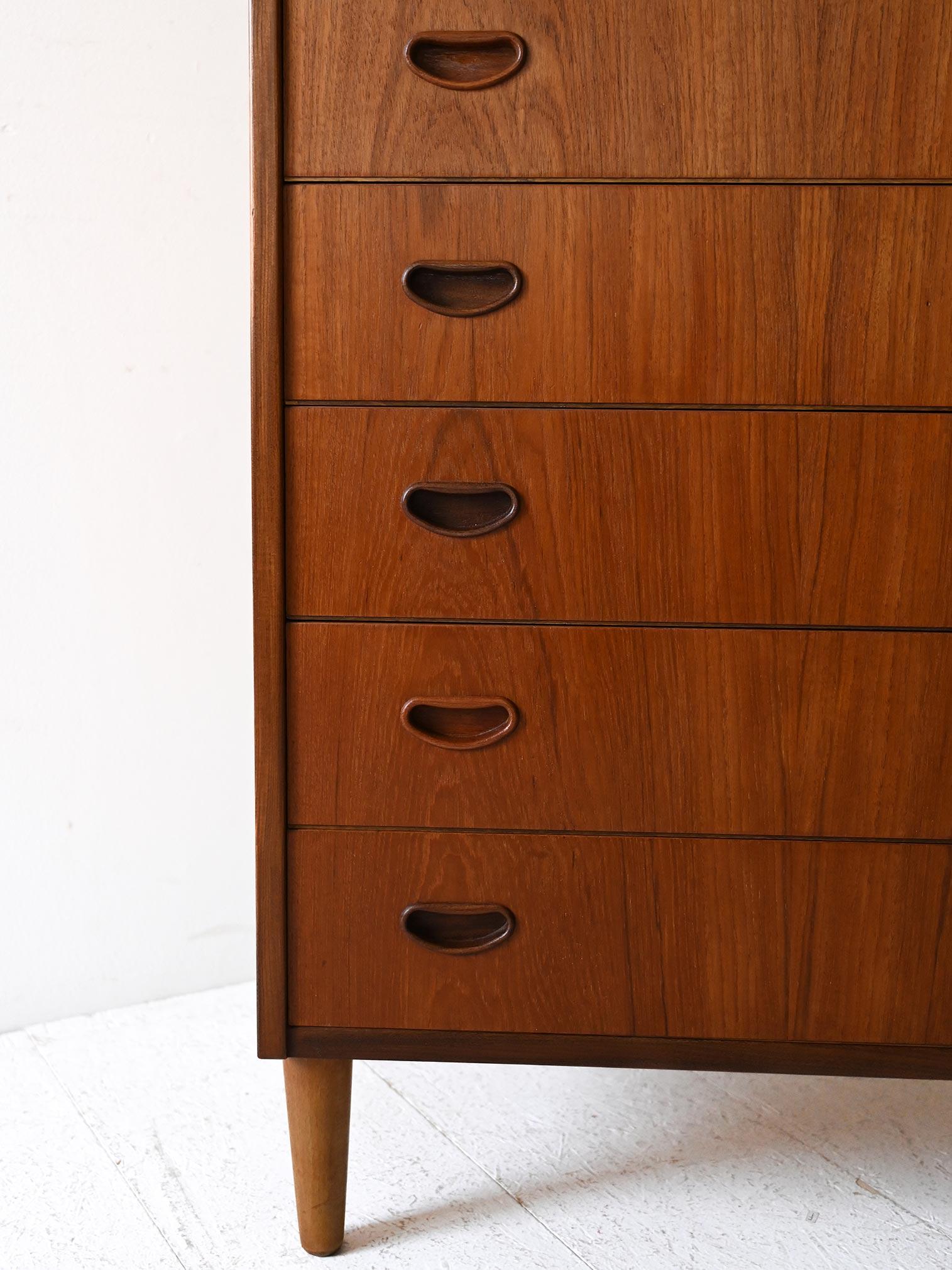 Settimanale scandinavo in teak anni ’50 en Bueno estado para la venta en Brescia, IT