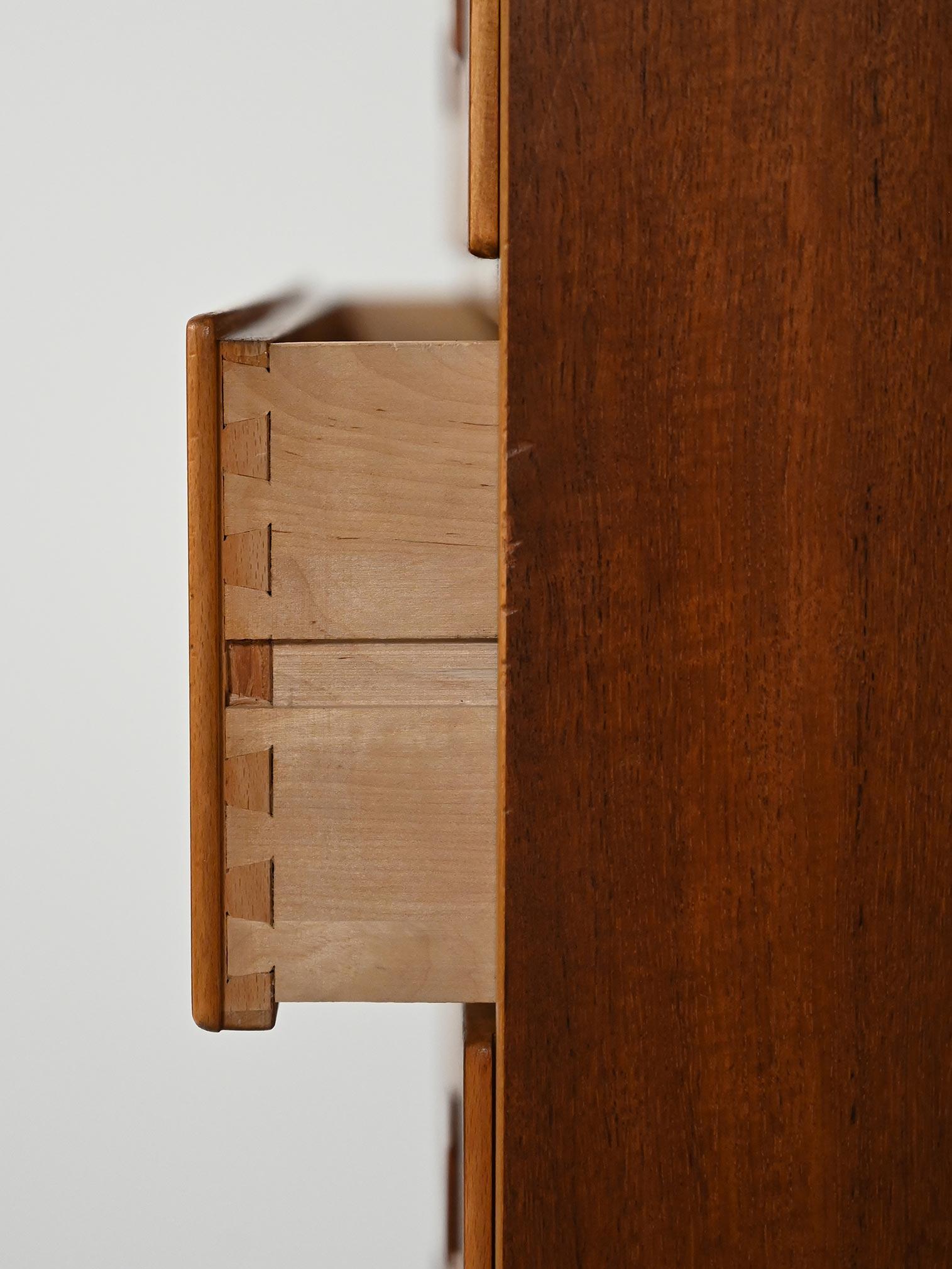 Teak Settimanale svedese in teak Treman For Sale