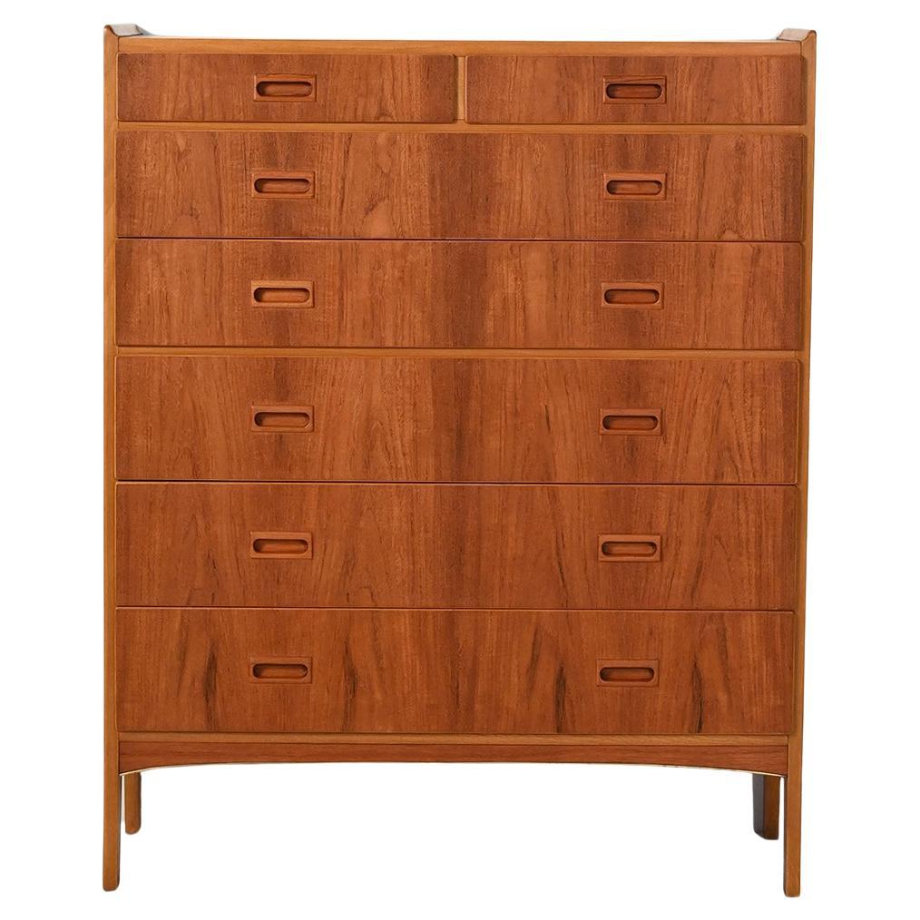 Settimanale svedese in teak Treman For Sale