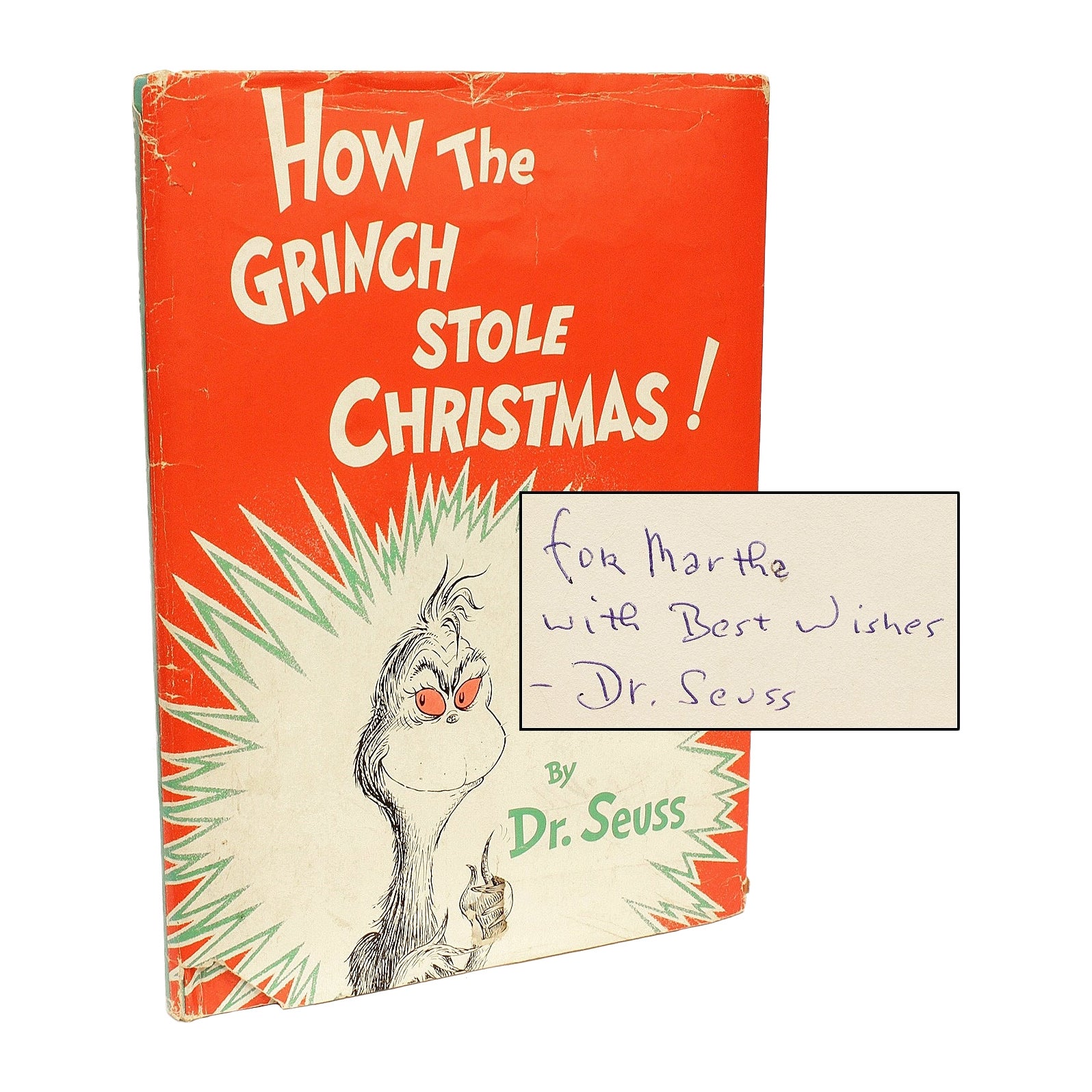 SEUSS - GEISEL. Cómo el Grinch robó la Navidad. PRIMERA ED. Y UN EJEMPLAR DE PRESENTACIÓN en venta