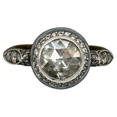 Anello cocktail con diamante taglio rosa Sevan Bıçakçı