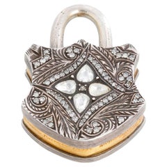 Sevan Biçakçi 24k Yellow Gold & Sterling Silver Starburst Lock