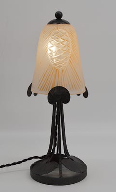 Sevb French Art Deco Table Lamp, 1920s