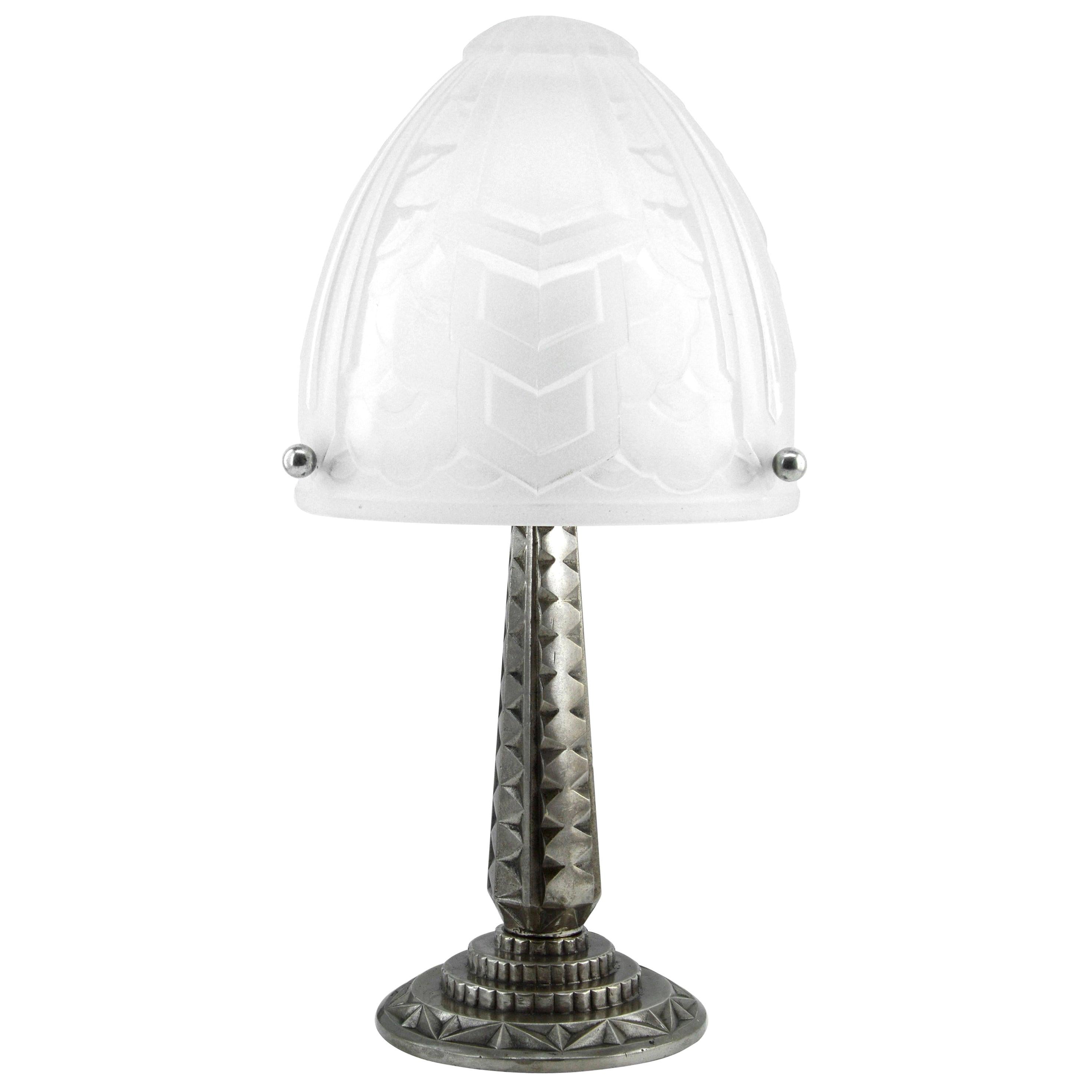 SEVB French Art Deco Table Lamp, 1930s