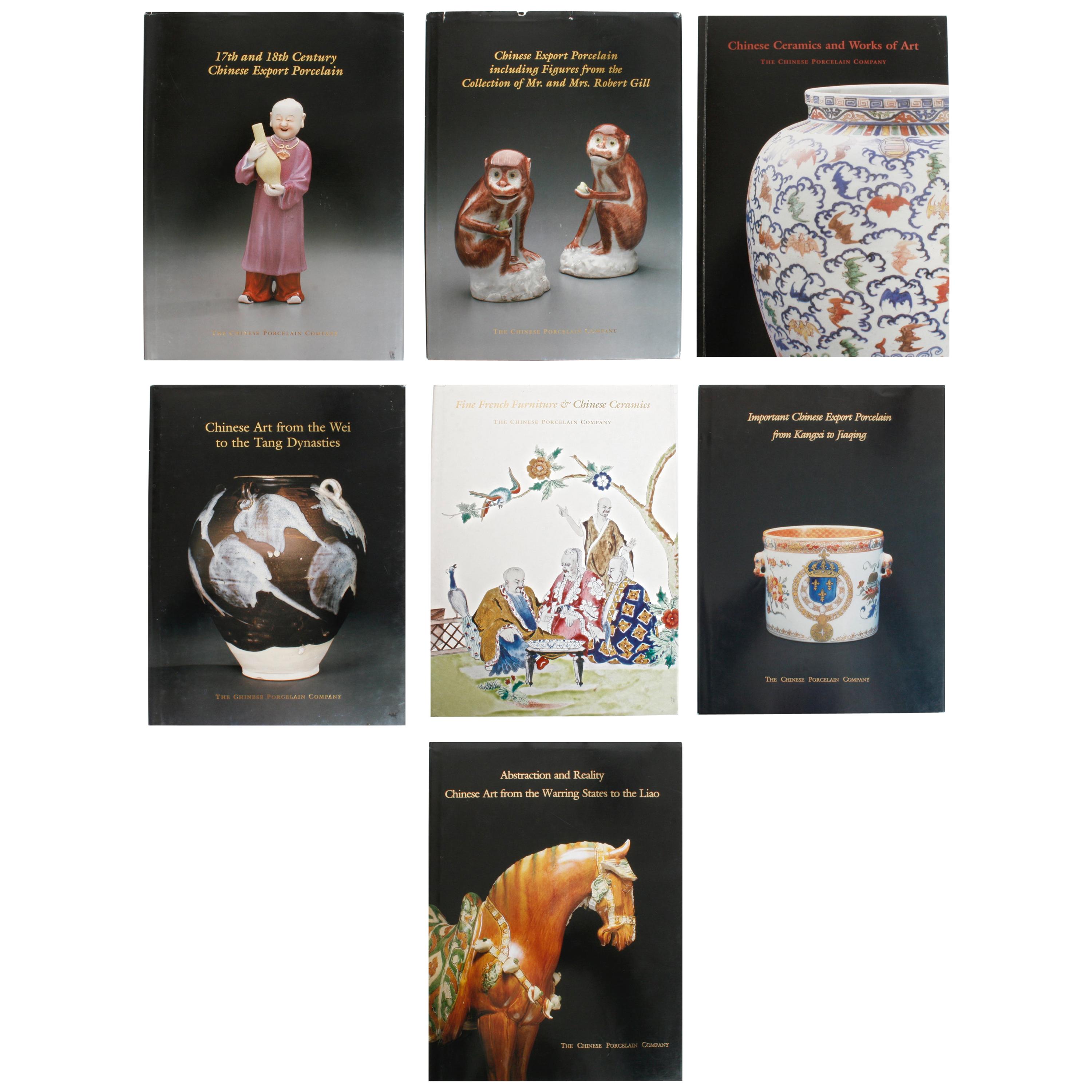 Seven Assorted Catalogues from Chinese Porcelain Company, First Edition