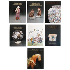 Sept catalogues assortis de la société chinoise de porcelaine, première édition