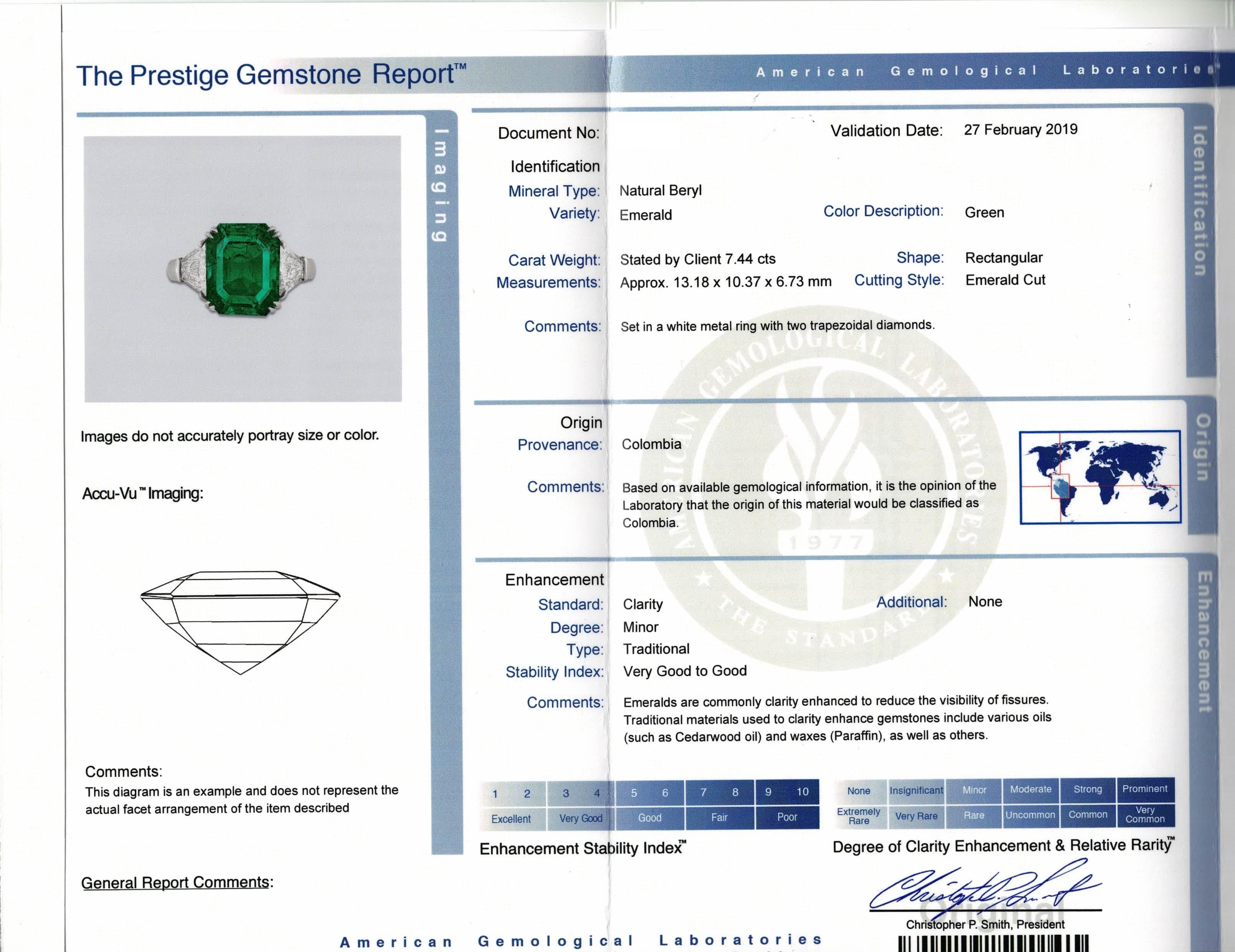 7 carat emerald price