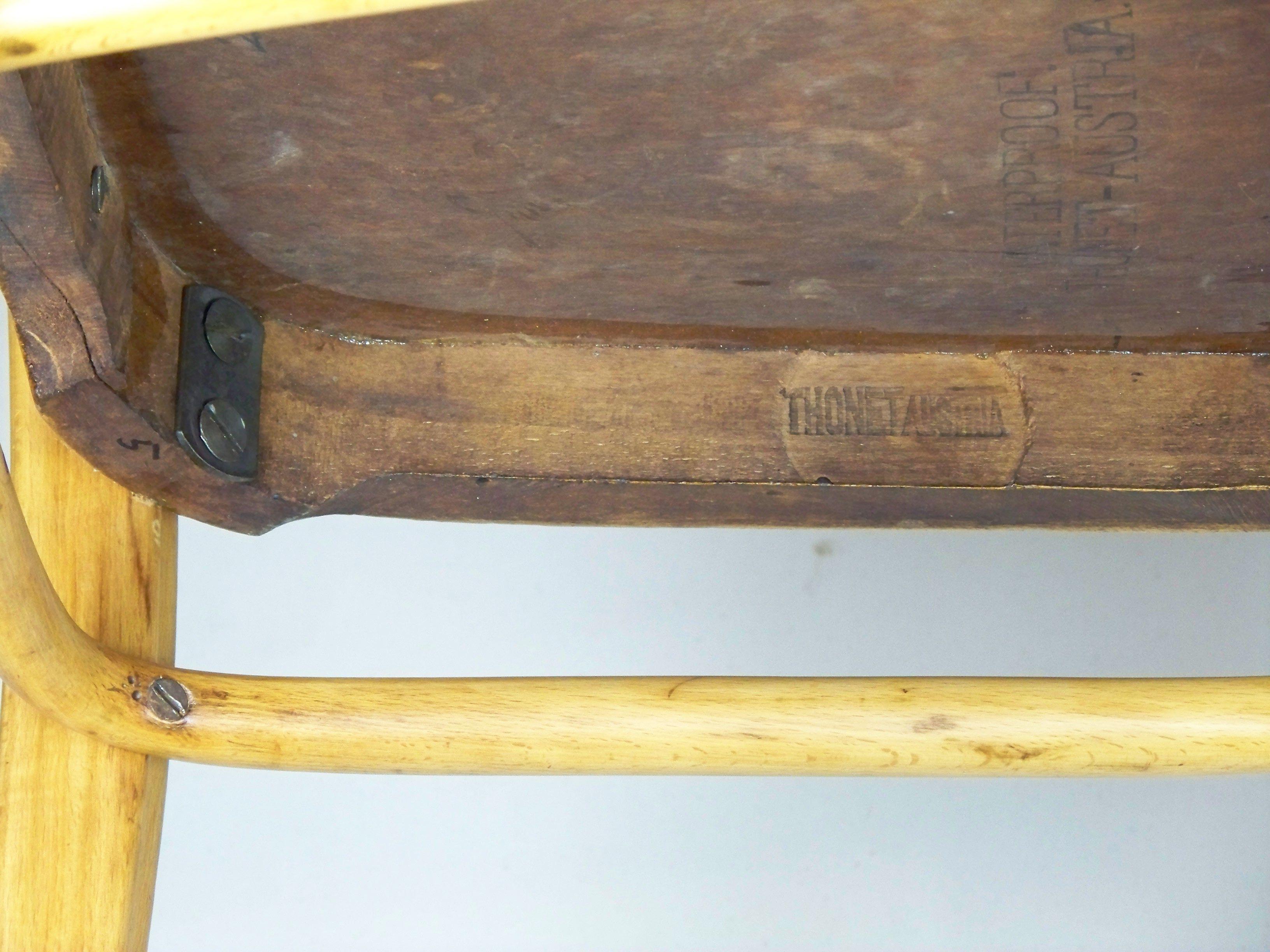 Six chairs Thonet Nr.41, 1885 For Sale 4