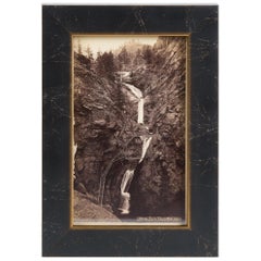 Seven Falls Colorado Springs Antique Photographic Postcard, circa 1880