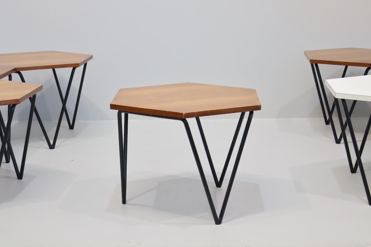 Seven Gio Ponti Coffee Tables for I.S.A., Italy, circa 1950 For Sale 4