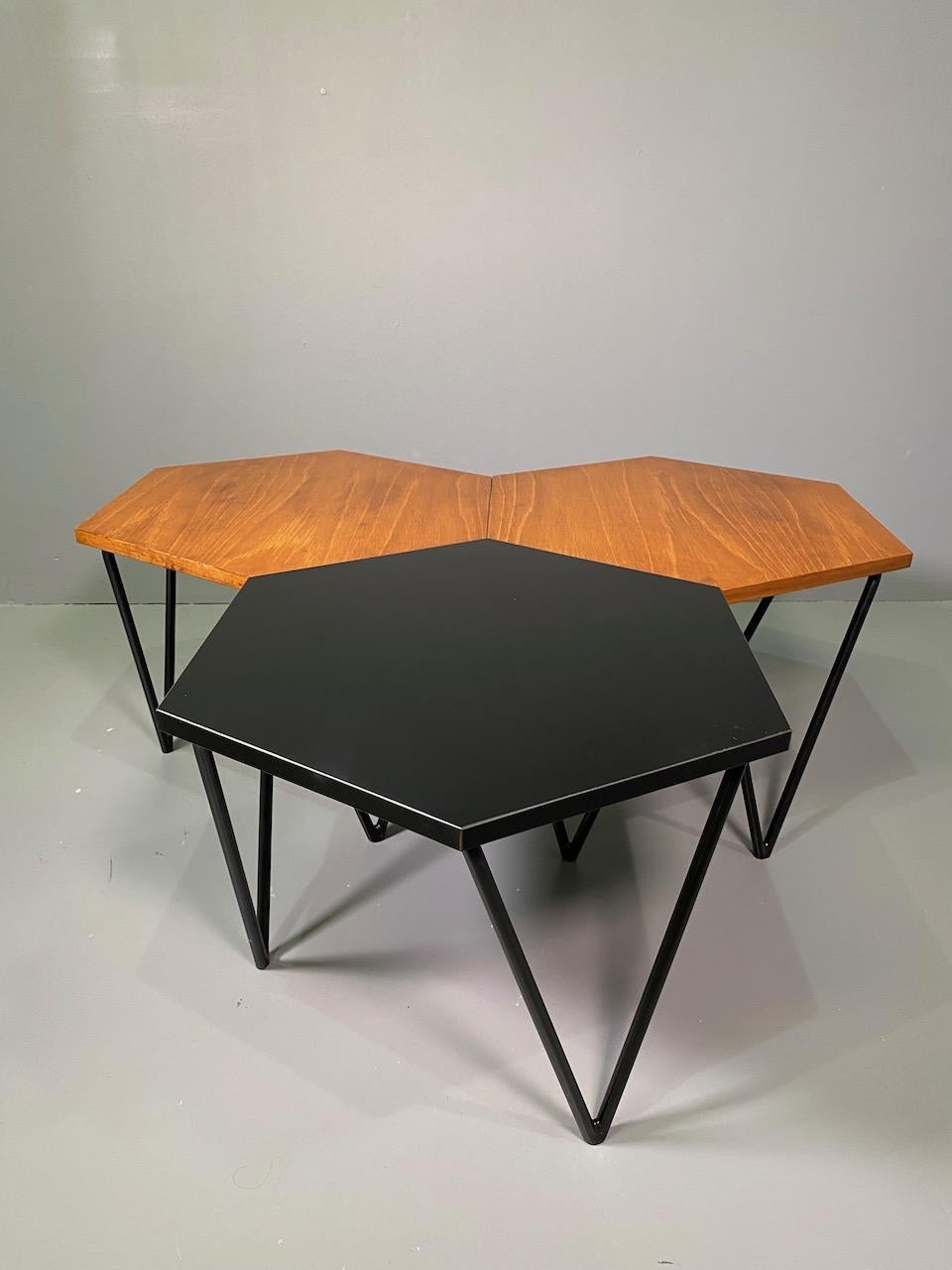 Mid-Century Modern Seven Gio Ponti Coffee Tables for I.S.A., Italy, circa 1950