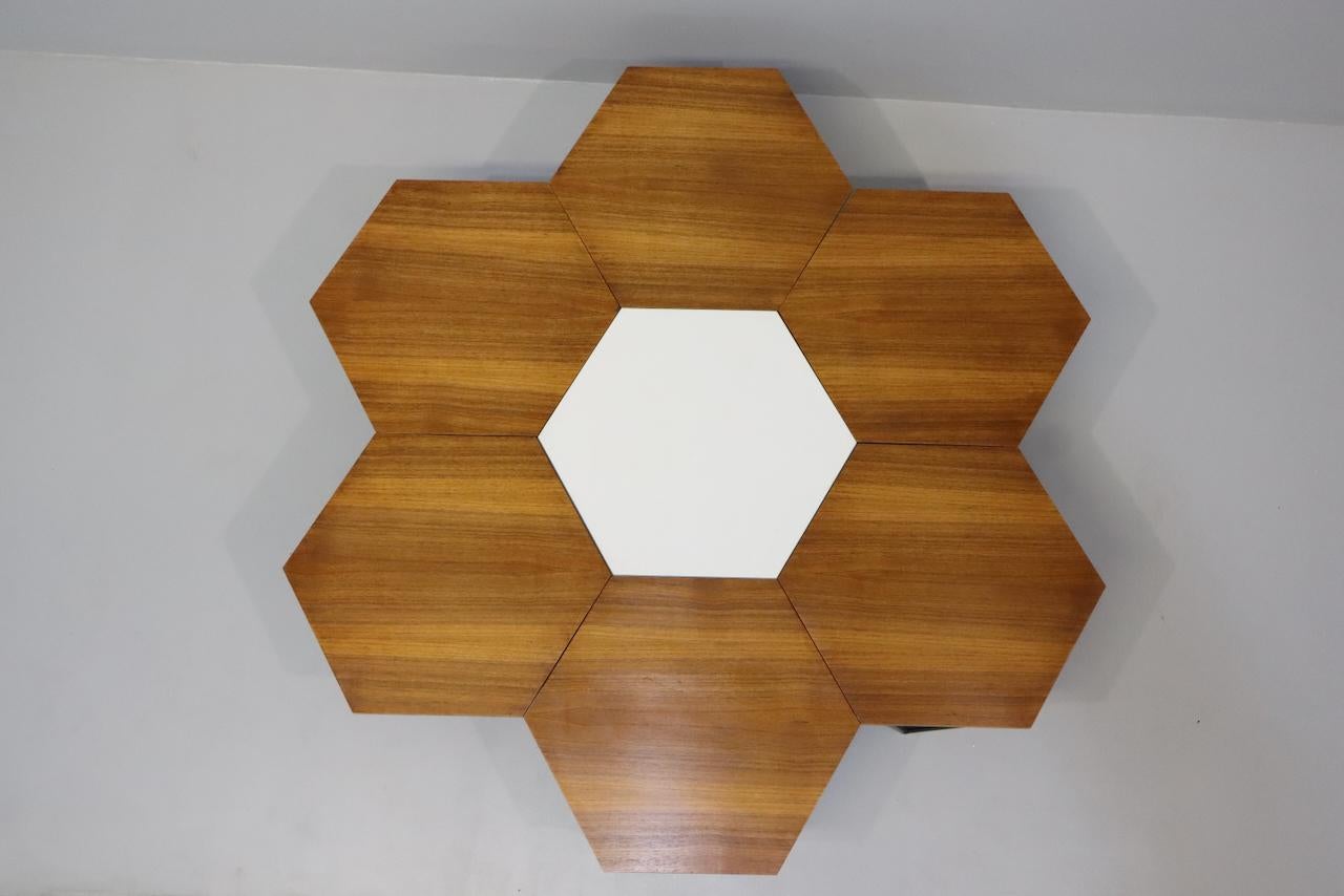 Italian Seven Gio Ponti Coffee Tables for I.S.A., Italy, circa 1950 For Sale