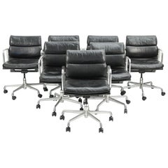 Six Herman Miller Soft Pad Office Chairs