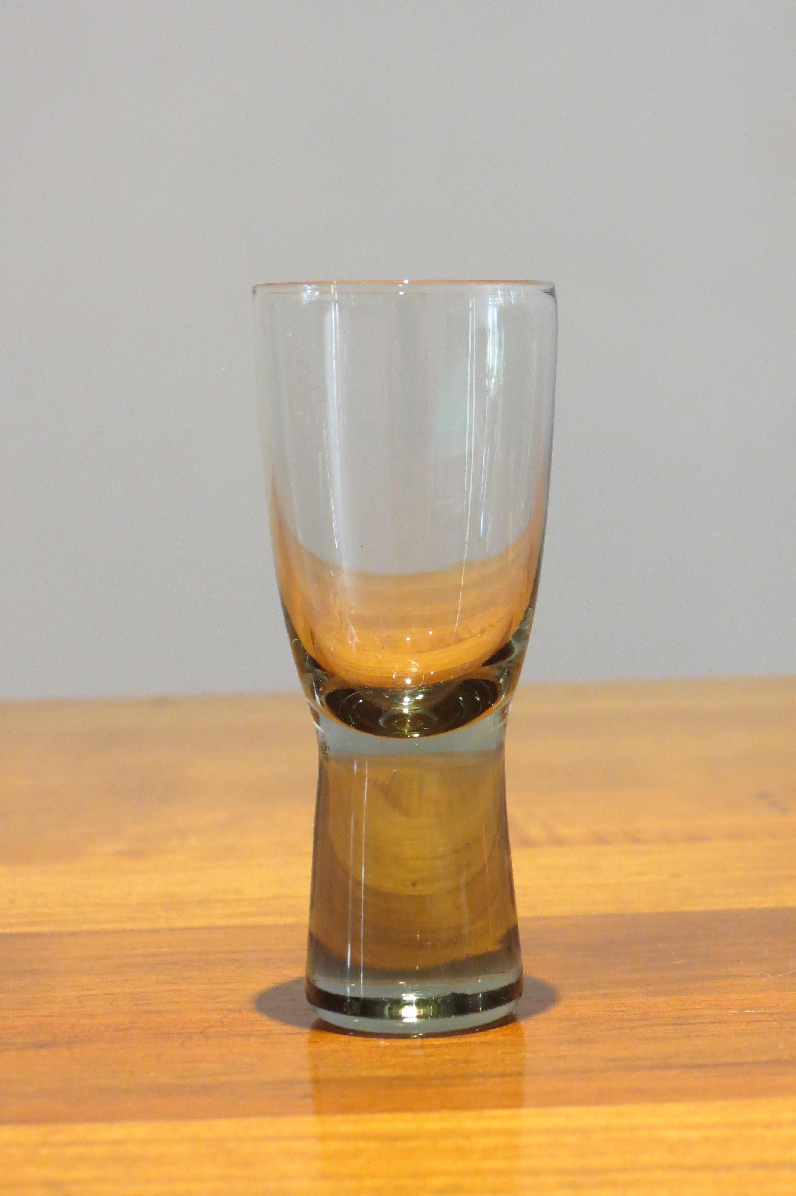 Seven Holmegaard Canada Glasses by Per Lutken In Good Condition In Stow on the Wold, GB