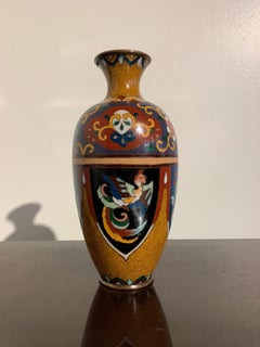 Seven Japanese Cloisonné Vases, Meiji period