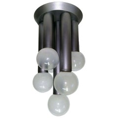 Seven Lights Table Lamp or Chandelier "Space Age" Style, 1970