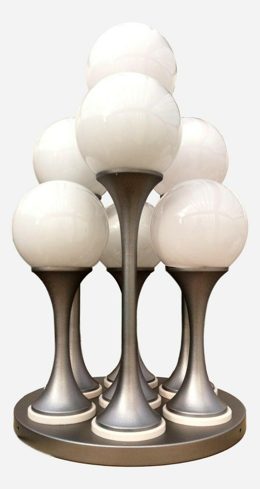 Seven Lights Tischlampe oder Kronleuchter im „Raumzeitalter“-Stil, 1970 im Angebot 1