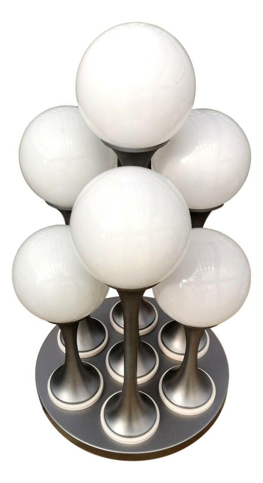 Seven Lights Tischlampe oder Kronleuchter im „Raumzeitalter“-Stil, 1970 im Angebot 2