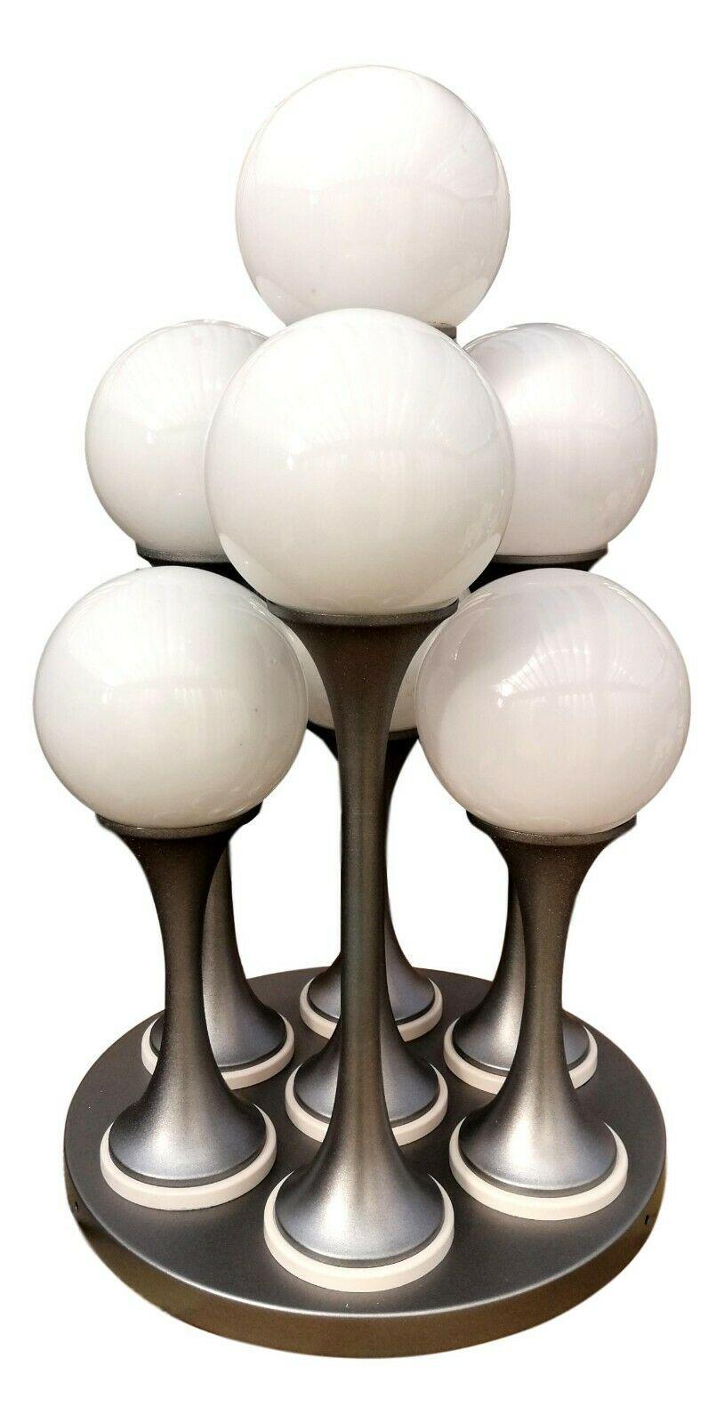 Seven Lights Tischlampe oder Kronleuchter im „Raumzeitalter“-Stil, 1970 im Angebot 3