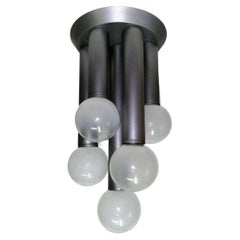 Retro Seven Lights Table Lamp or Chandelier "Space Age" Style, 1970