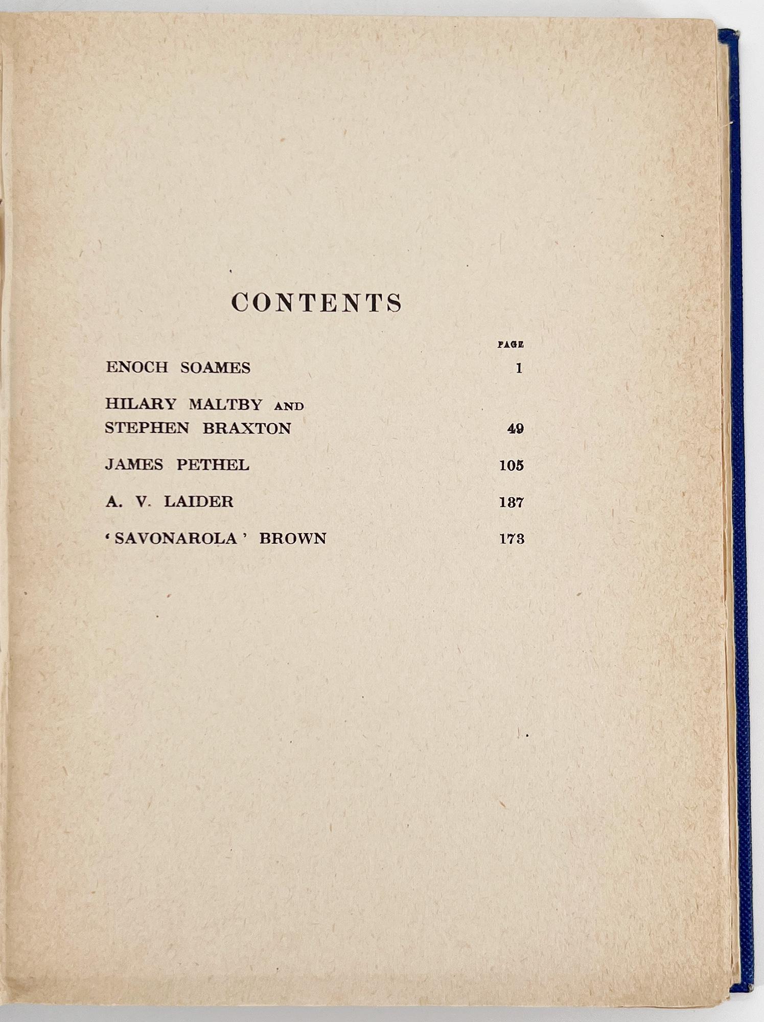 Seven Men by Max Beerbohm – FIRST EDITiON In Good Condition For Sale In Middletown, NY