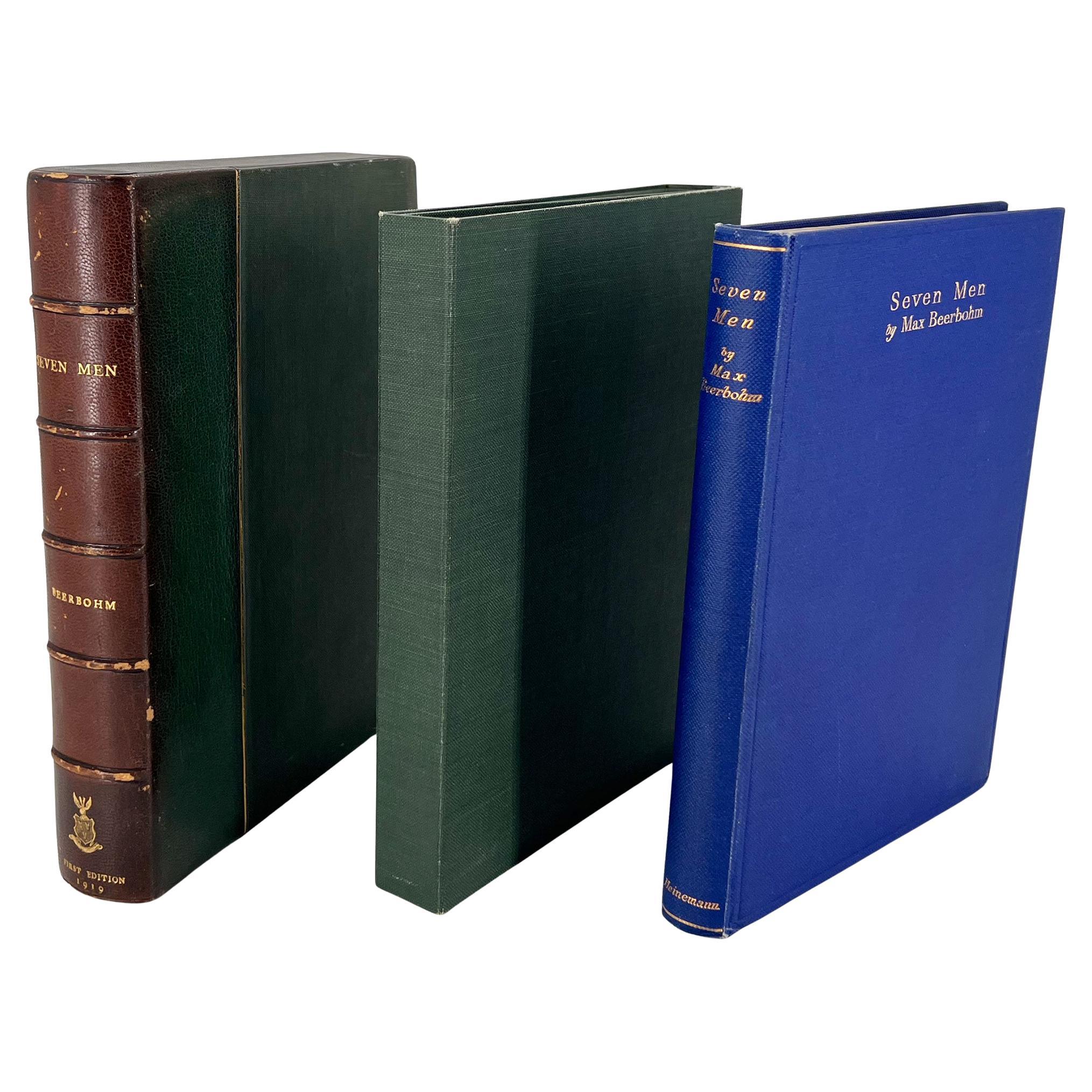 Seven Men by Max Beerbohm – FIRST EDITiON For Sale